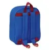 Safta F.C. Barcelona Mochila Guarderia 3D - Asa de Mano - Compartimento Principal con Cremallera - 22x27x10cm - Color Azul | Aho