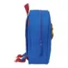 Safta F.C. Barcelona Mochila Guarderia 3D - Asa de Mano - Compartimento Principal con Cremallera - 22x27x10cm - Color Azul | Aho