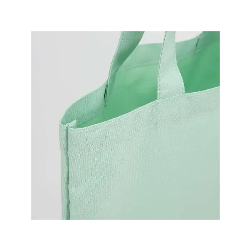 Milan Coleccion 430 Tote Bag Bolsa de Tela - Tamaño 50x38x41cm - Asa Larga 27cm - Tejido 'ripstop' - Color Verde | Ahorro Imprim