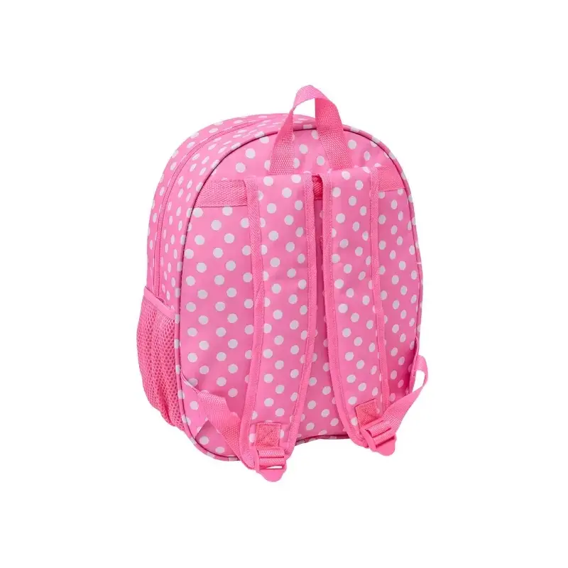 Safta Minnie Mouse Mochila 3D - Luces LED - Portabotellas - Hombreras Acolchadas - Asa Superior - 8.64L - 270x100x330mm - Color