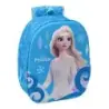 Safta Frozen Mochila 3D - Luces LED - Portabotellas - Hombreras Acolchadas - Asa Superior - 8.64L - 270x100x330mm - Color Azul |