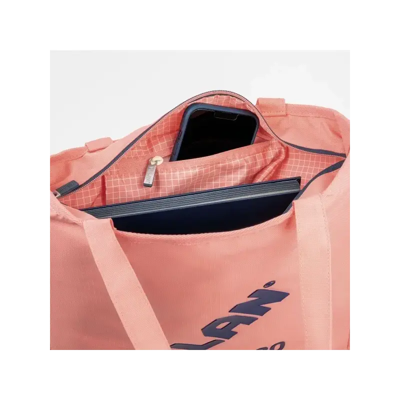 Milan Coleccion 430 Bolso Shopper 7.5L - Tamaño 38x36x6,5cm - Asa Larga 27cm - Tejido 'ripstop' - Color Rosa | Ahorro Imprimiend