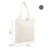 Milan Coleccion 430 Bolso Shopper 7.5L - Tamaño 38x36x6,5cm - Asa Larga 27cm - Tejido 'ripstop' - Color Beige | Ahorro Imprimien