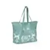Milan Coleccion Lava Bolso Shopper 18.5L - Gran Capacidad - Cierre de Cremallera - Tamaño 52x36x3cm - Color Verde | Ahorro Impri