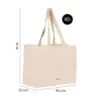 Milan Gigante 403 Serie 1918 Tote Bag Bolsa de Tela - Tamaño 51x40.5x21.5cm - Capacidad 40L - Color Beige | Ahorro Imprimiendo