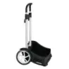 Safta Evolution Carro Portamochilas- Sujecion Universal - Ruedas de 14cm Antivibracion - Aluminio/PP - 40x85x28cm - Color Negro