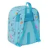 Safta Bluey Mochila Guarderia - Adaptable a Carro - Asa de Mano - 22x27x10cm - Color Azul Claro | Ahorro Imprimiendo