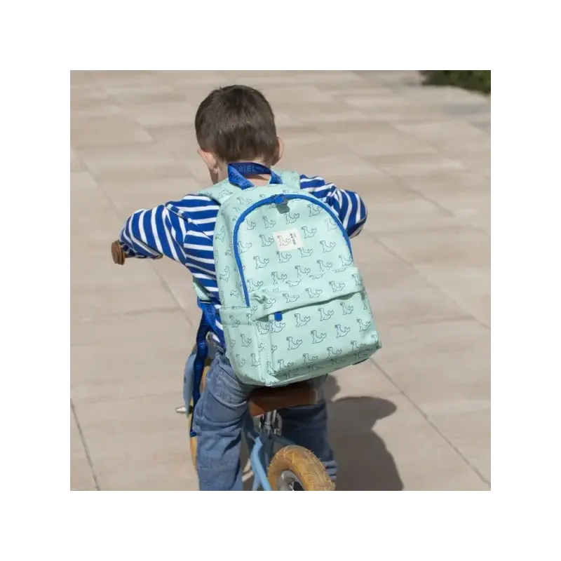 Milan Coleccion 460 Mochila Infantil Casual 9.5L - Compartimento Principal y Bolsillo Frontal con Cremalleras - 2 Bolsillos Late