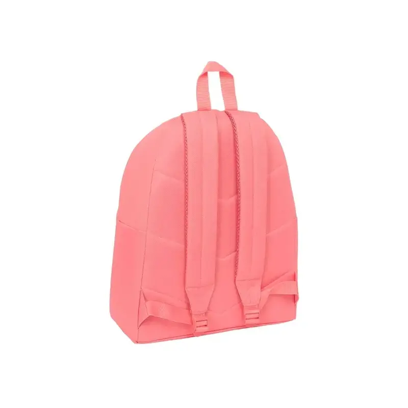 Safta Benetton Basics Mochila - Bolsillo Frontal - Hombreras Acolchadas - Espalda Ergonomica - Doble Tirador en Cremallera - Asa