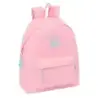 Safta Benetton Basics Mochila - Bolsillo Frontal - Hombreras Acolchadas - Doble Cremallera Principal - Asa Superior - 20.80L - 3