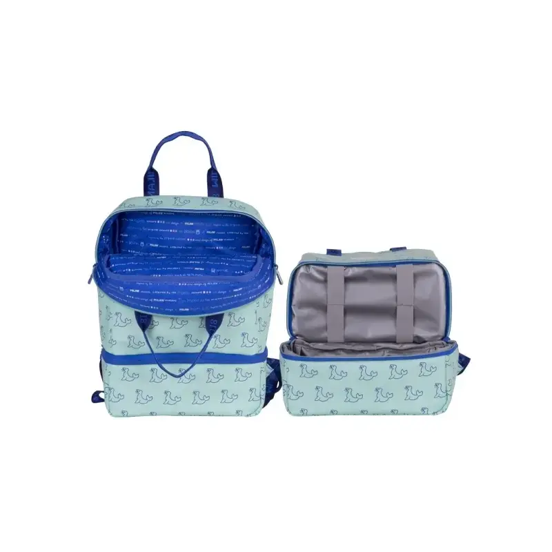 Milan Coleccion 460 Mochila Infantil con Compartimento Isotermico - Amplio Compartimento Interior - 2 Bolsillos Laterales - Capa