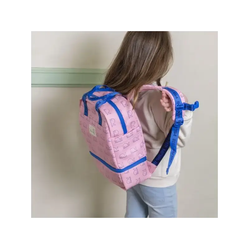 Milan Coleccion 460 Mochila Infantil con Compartimento Isotermico - Amplio Compartimento Interior - 2 Bolsillos Laterales - Capa