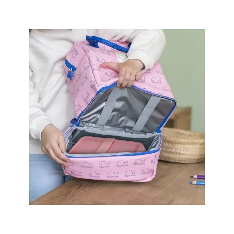 Milan Coleccion 460 Mochila Infantil con Compartimento Isotermico - Amplio Compartimento Interior - 2 Bolsillos Laterales - Capa