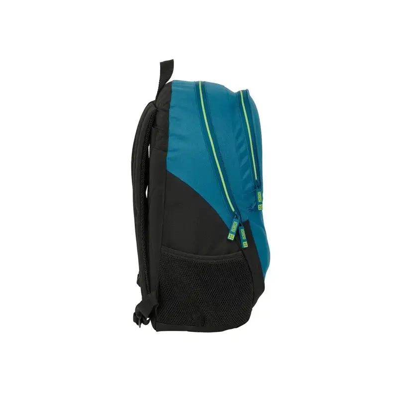 Safta Munich Land Mochila Adaptable a Carro - Portabotellas - Dos Compartimentos Grandes - Tirador Doble - Hombreras Ergonomicas