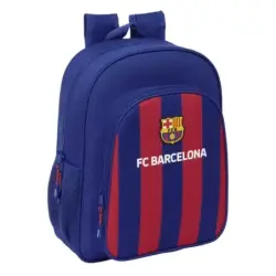 Safta F.C. Barcelona Mochila Infantil - Adaptable a Carro - Asa de Mano - 32x38x12cm - Color Rojo y Azul | Ahorro Imprimiendo