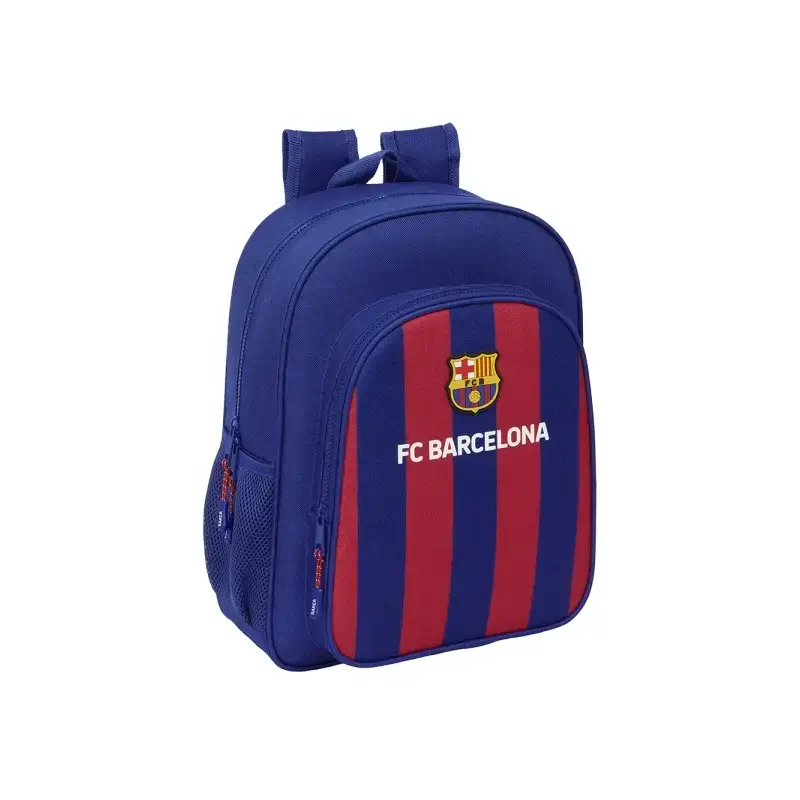 Safta F.C. Barcelona Mochila Infantil - Adaptable a Carro - Asa de Mano - 32x38x12cm - Color Rojo y Azul | Ahorro Imprimiendo