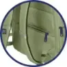 Oxford B-Ready Mochila 28L - Tamaño 42x30x15cm - Bolsillo acolchado - Asa Superior - Poliester Reciclado RPET - Color Verde | Ah