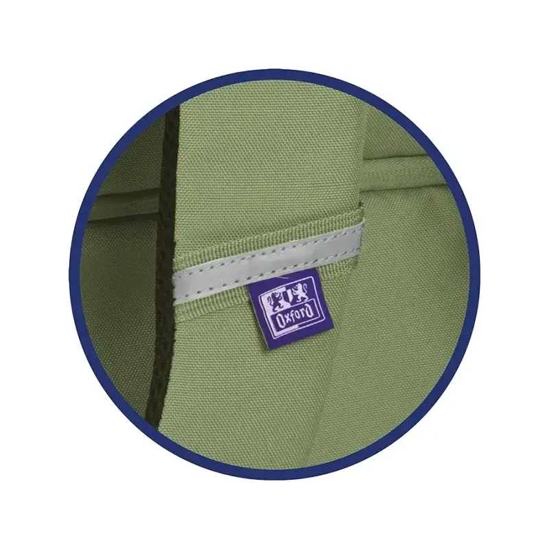 Oxford B-Ready Mochila 28L - Tamaño 42x30x15cm - Bolsillo acolchado - Asa Superior - Poliester Reciclado RPET - Color Verde | Ah