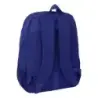 Safta F.C.Barcelona Mochila Escolar de 23L - Adaptable a Carro - 2 Compartimentos - Portabotellas - 32x44x16cm - Color Rojo y Az