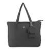 Oxford Endless Tote Bag 14L - Amplio Compartimento - 9 Bolsillos - Incluye Neceser Interior, Monedero y Tarjetero - Color Negro