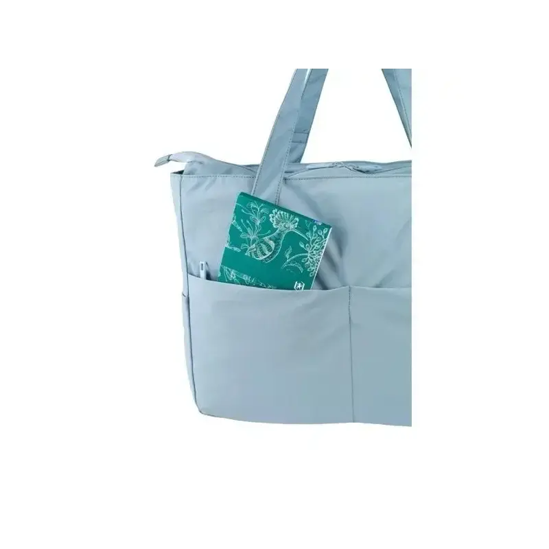Oxford Endless Tote Bag 14L - Amplio Compartimento - 9 Bolsillos - Incluye Neceser Interior, Monedero y Tarjetero - Color Azul |