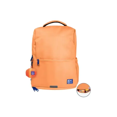 Oxford B-Out Mochila 30L - Tamaño 42x30x15cm - Bolsillo Acolchado - Asa Superior - Funda para Lluvia - Poliester Reciclado RPET