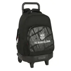 Safta F.C.Barcelona Mochila con Carro - Extraible - Bolsillo Frontal - Portabotellas - Tirador Doble - Hombreras Acolchadas - As