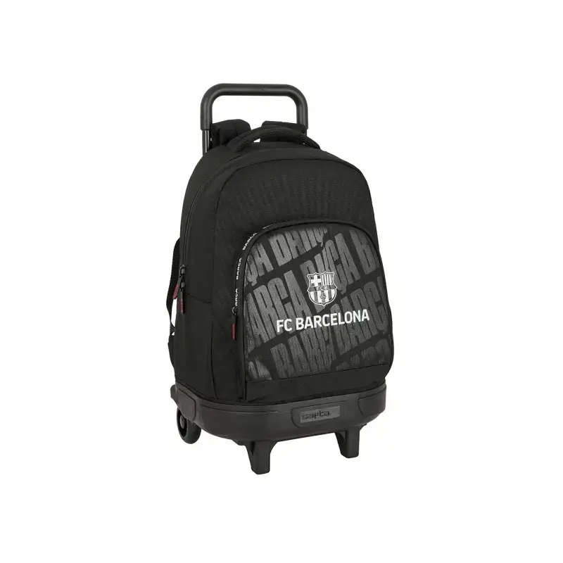 Safta F.C.Barcelona Mochila con Carro - Extraible - Bolsillo Frontal - Portabotellas - Tirador Doble - Hombreras Acolchadas - As