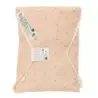 Safta Flores Saco Plano - Bolsillo con Cremallera - Cierre con Cordones - 3L - 260x10x340mm - Color Melocoton | Ahorro Imprimien