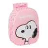 Safta Snoopy Mochila 3D de 8.64L - Portabotellas - Tarjeta de Identificacion Personal - Hombreras Acolchadas - 27x33x10cm - Colo