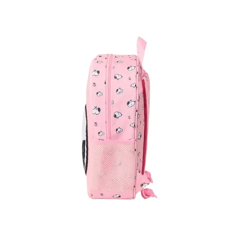 Safta Snoopy Mochila 3D de 8.64L - Portabotellas - Tarjeta de Identificacion Personal - Hombreras Acolchadas - 27x33x10cm - Colo