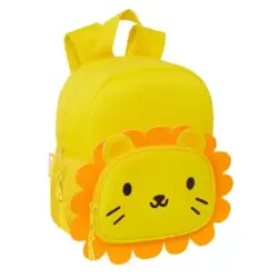 Safta Leon Mochila de Neopreno - Bolsillo Frontal - Tirador Doble - Portabotellas - Interior Forrado - Hombreras y Espalda Acolc