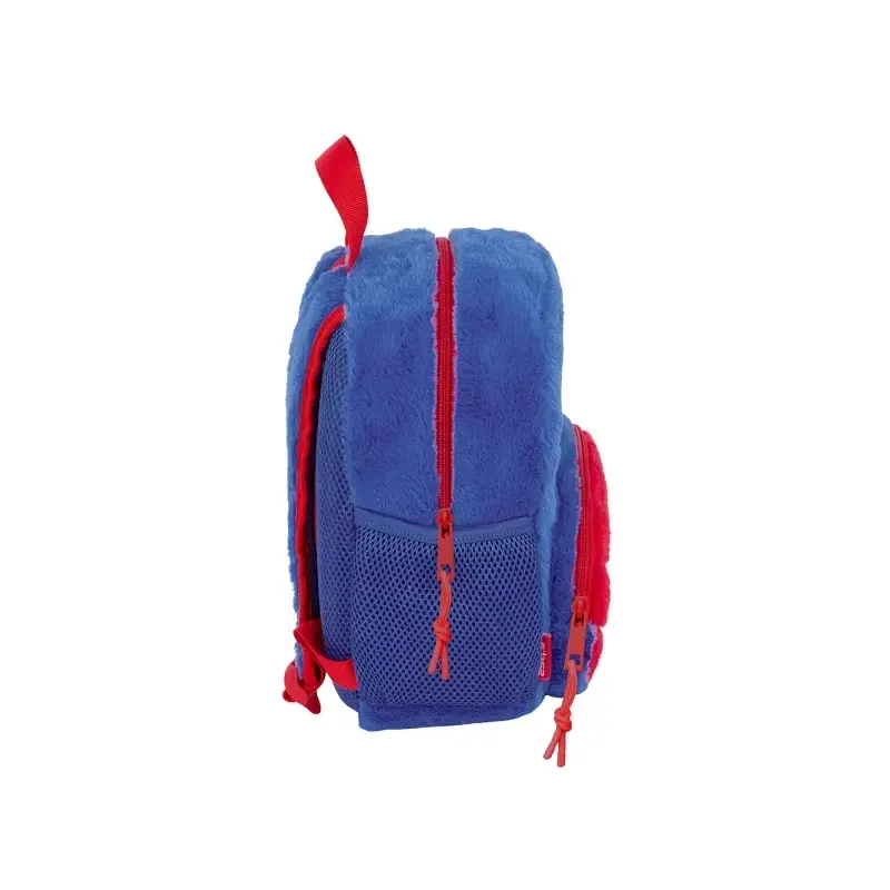Safta Spidey Mochila Guarderia de Peluche - Tarjeta de Identificacion - Asas de Mano - 6L - Material Peluche - Facil de Transpor