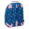 Safta Blackfit8 Mariposas Mochila con 2 Compartimentos - Antirozaduras - Adaptable a Carro - Portabotellas - Tirador Doble - Hom