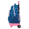 Safta Blackfit8 Mariposas Mochila con Carro - Extraible - Bolsillo Frontal - Portabotellas - Tirador Doble - Hombreras Acolchada