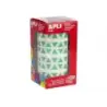 Apli Rollo de 6.136 Gomets Triangulares - Adhesivo Permanente - Faciles de Separar - Adhesivo Base Agua - Color Verde | Ahorro I