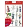 Apli Gomets Tematicos las Profesiones - 144 Unidades - Adhesivo Removible - Desarrollados con Educadores - Ilustraciones Diverti