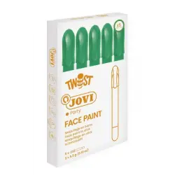 Jovi Twist Stick de Pintura de Cara - Hipoalergenico - Base Agua - Facil Aplicacion - Gran Cubricion - Seca Rapido - No Grasoso