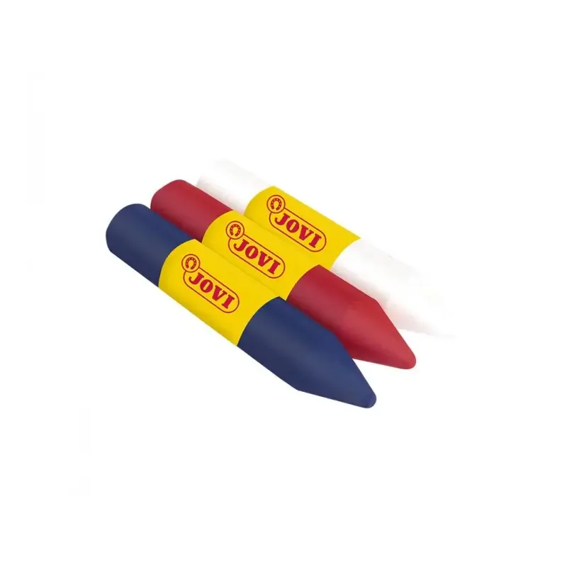 Jovi Face Paint Adventure Pack de 3 Barras de Maquillaje - Para todo Tipo de Pieles - Se Limpia Facilmente - Colores Blanco, Roj