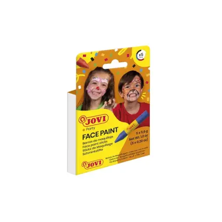 Jovi Estuche de 5 Barras Maquillaje 5,6gr - Seguro E Inocuo - Facil de Limpiar - Diseñado en Barcelona - Color Surtido | Ahorro