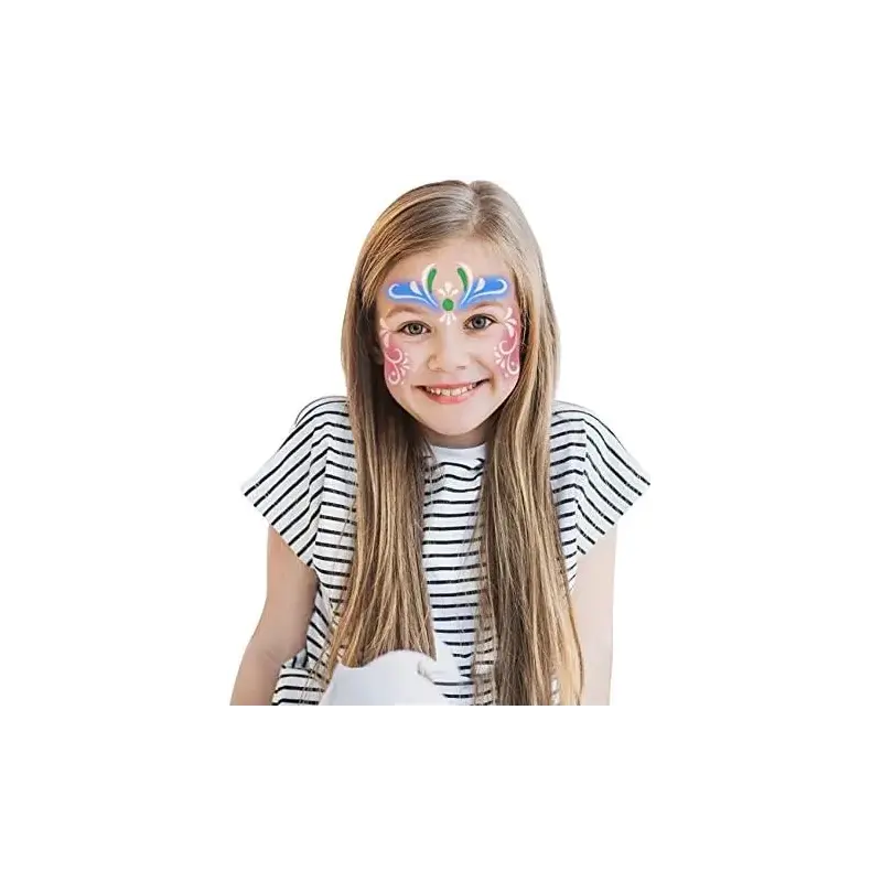 Alpino Fiesta Face Stick Pack con 3 Barritas de Pintura Facial - Sistema Retractil Giratorio - Se Lava con Agua - Testado Dermat