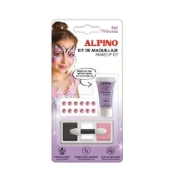 Alpino Set de Maquillaje Princess - Se Lava con Agua y Jabon - Testado Dermatologicamente - Colores Surtidos | Ahorro Imprimiend