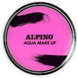 Alpino Aqua Make-up Polvera de Maquillaje Facial Acuarelable - Se Lava con Agua y Jabon - Color Rosa | Ahorro Imprimiendo