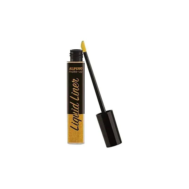 Alpino Make-up Liquid Liner Pack con 2 Botes de Maquillaje Liquido con Aplicador - Se Lava con Agua - Testado Dermatologicamente