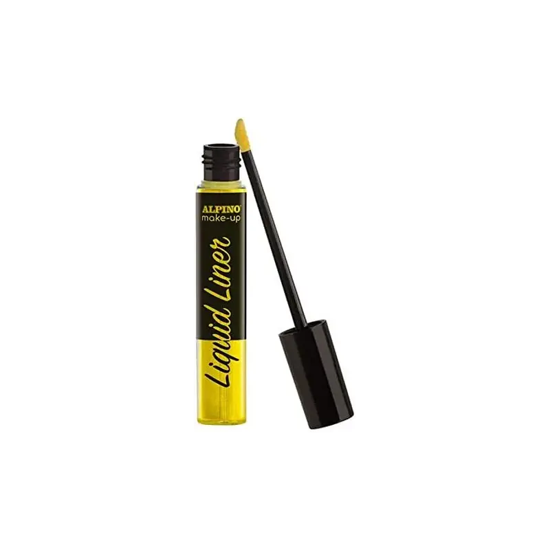 Alpino Make-up Liquid Liner Pack con 2 Botes de Maquillaje Liquido con Aplicador - Se Lava con Agua - Testado Dermatologicamente