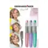 Eberhard Faber Pack de 3 Tizas Pastel para el Cabello + 1 Mini Peine - Aplicar sobre el Cabello Seco - Utilice el Peine para Dis