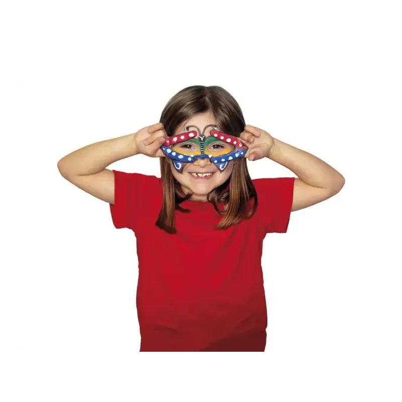 Jovi Twist Pack de 6 Stick Pintura de Cara - Base Agua - Gran Cobertura - Seca Rapido - Facil de Retirar - Hipoalergenico - Colo