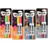 Carioca Mask Up Metallic & Neon Pack de 12 Blisters con 2 Lapices cada Uno - Brillantes y Lavables - Base Agua - Se Pueden Mezcl