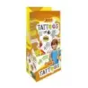 Jovi Expositor con 24 Packs de Tatuajes Temporales - 6 Laminas por Pack - Mas de 80 Motivos - Emoticonos, Animales, Objetos etc.