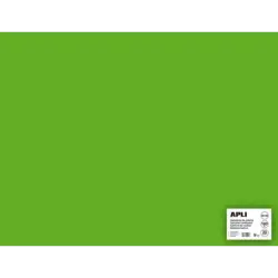 Apli Cartulina Verde Hierba 50 x 65cm 170g 25 Hojas | Ahorro Imprimiendo